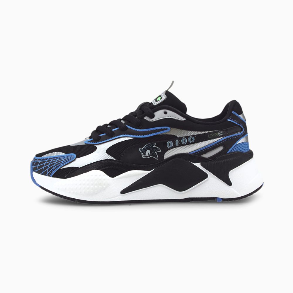 Puma x SEGA RS-X³ Lány Sportcipő - Kék/Fekete ( Hungary - FGOZE7069 )